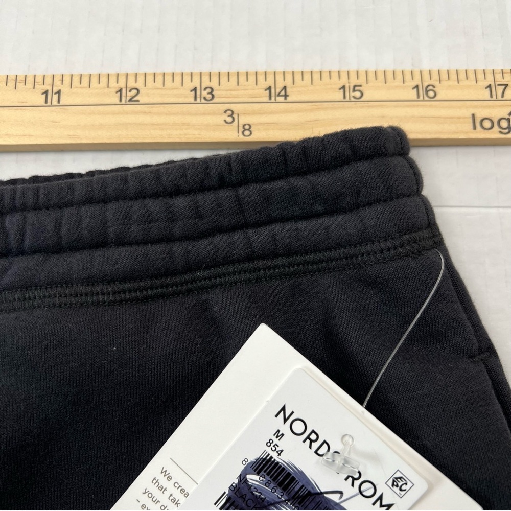 NWT Beyond Yoga LuxeFleece Mid Rise Jogger Sweatpants Black Medium - Picture 15 of 16